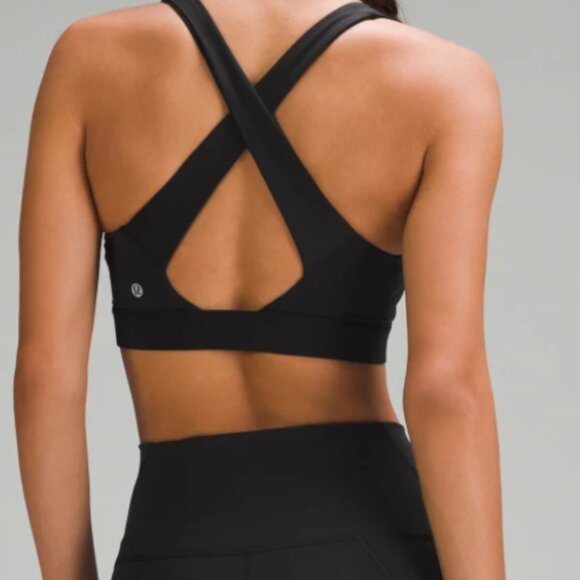 Lululemon Envital Bra, Medium Support, B/C Cup in Black, Size 8 - Picture 4 of 11